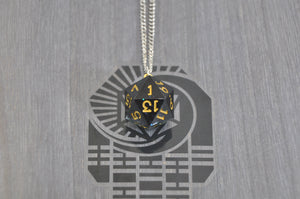 Necklace D20 Emerald Standard