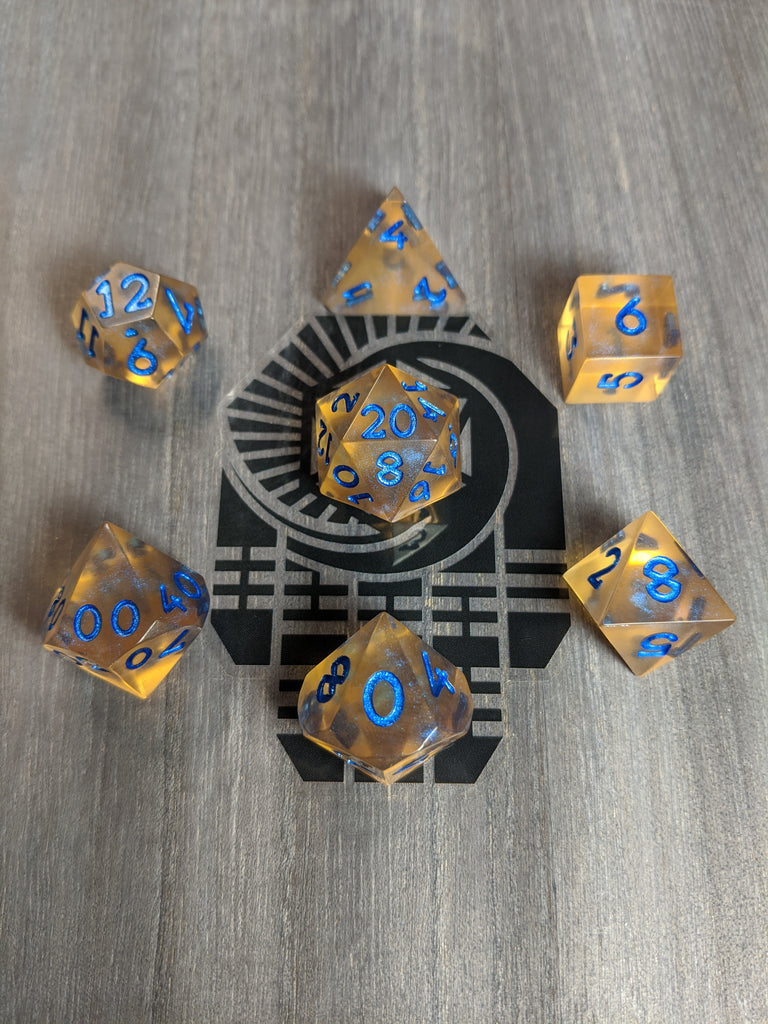 Experimental Orange with Blue Interference